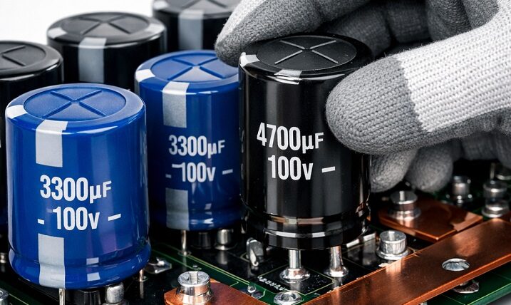 راهنمای عیب‌یابی و تعویض خازن‌های فیلتر AC/DC در یو‌پی‌اس‌های صنعتی