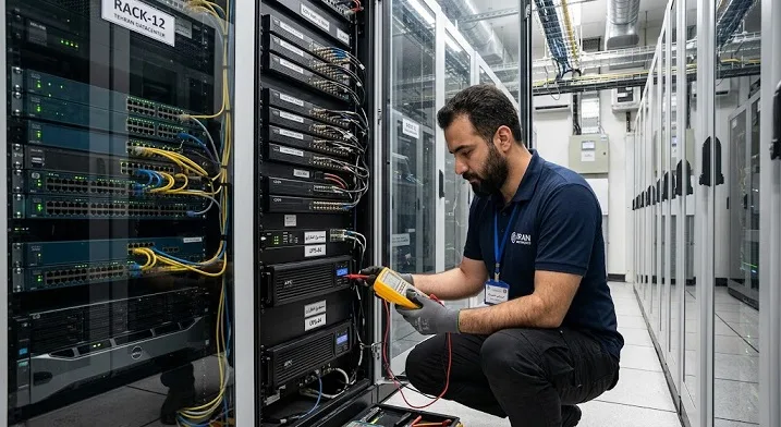 محاسبه دقیق توان مصرفی تجهیزات سرور و دوربین مداربسته برای انتخاب UPS مناسب