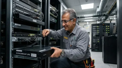 تفاوت UPS تاور و رکمونت (Tower vs Rackmount)؛ بررسی تخصصی، مزایای نصب در رک شبکه و راهنمای انتخاب برق اضطراری صنعتی