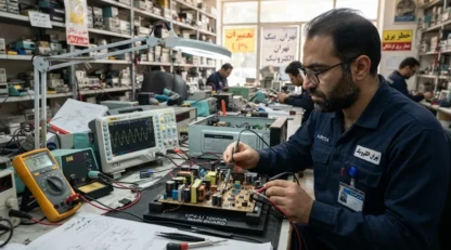 عیب‌یابی مدار تشخیص ولتاژ ورودی (AC Sensing) در بردهای لاین اینتراکتیو؛ رفع خطای سوئیچ به باتری