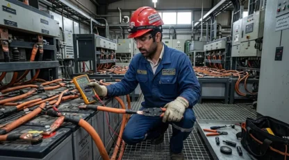 محاسبه سایز کابل باتری به UPS و راهنمای کامل پرس کانکتور MC4 پنل خورشیدی (بر اساس استاندارد IEC 60364)